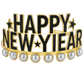 Glamorous New Year's Eve Pearl Tiara